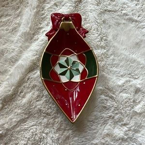 Fitz and Floyd The night before Christmas serving dish.